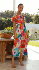 Baker Maxi Dress - Multi Floral