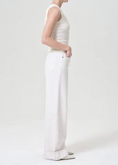 Dame High Rise Wide Leg in Fortune Cookie