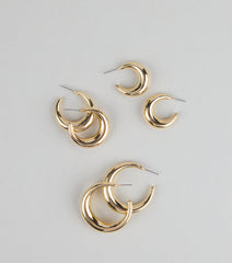 Always A Trio Three Pack Earrings Set