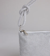 Glow Up Tonight Rhinestone Shoulder Bag