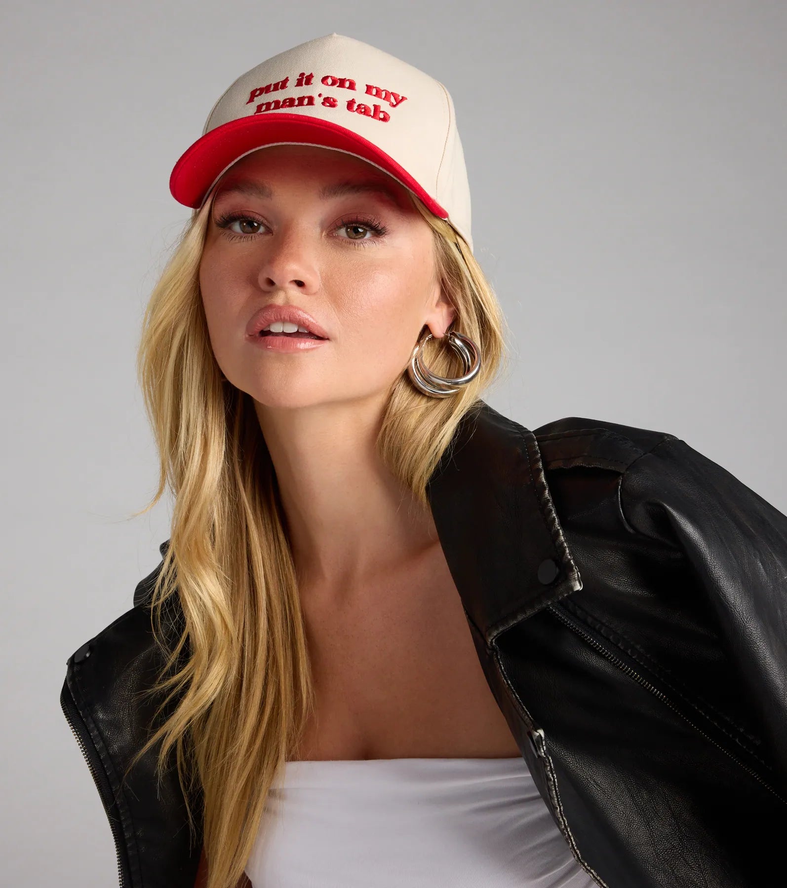 Put It On My Man's Tab Snap Back Cap