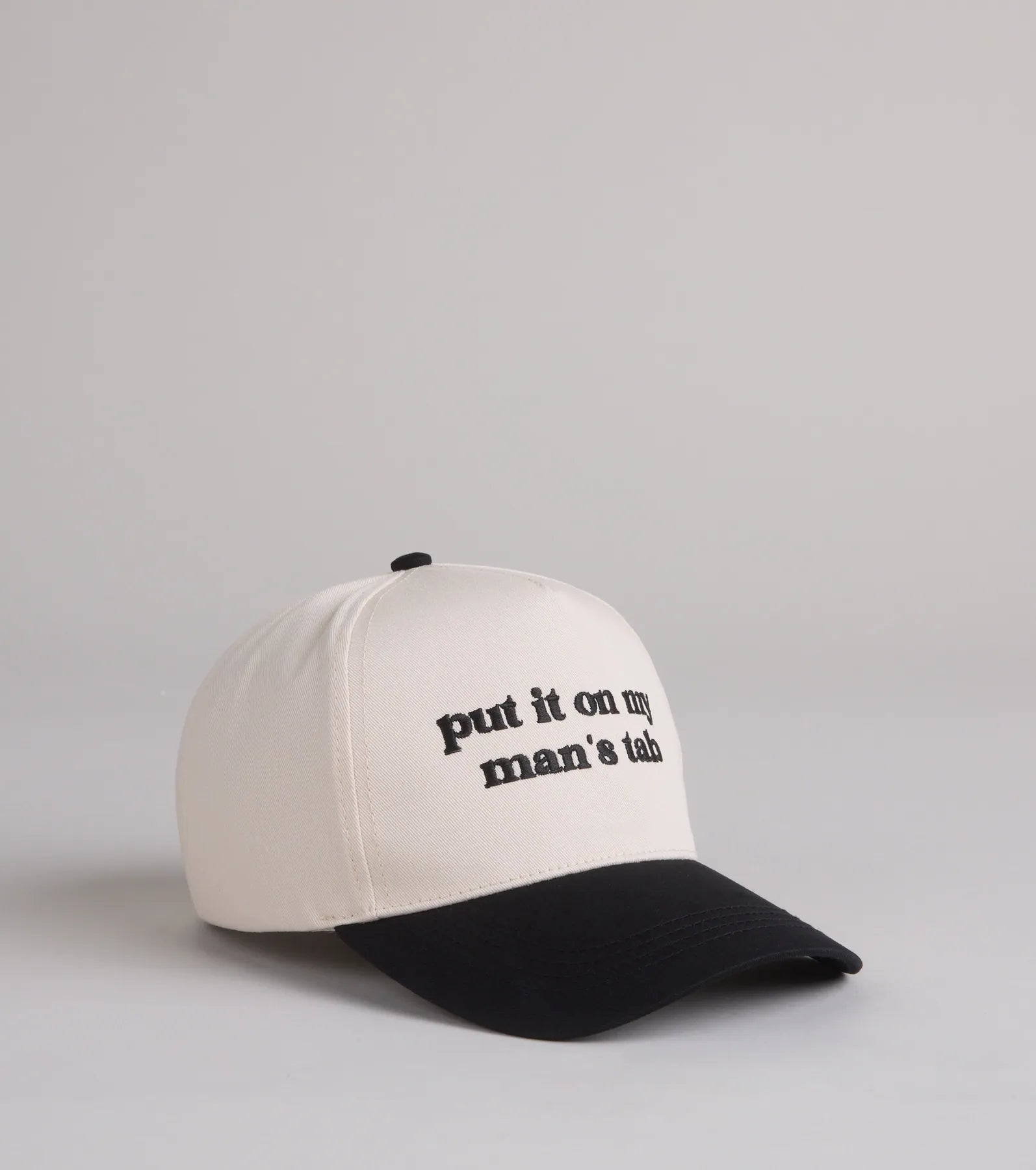 Put It On My Man's Tab Snap Back Cap