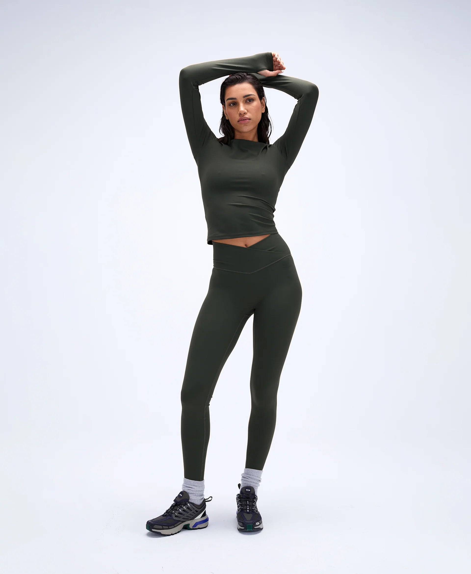 Ultimate Long Sleeve Top - Dark Olive