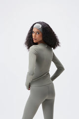 Ultimate Long Sleeve Top - Olive Green