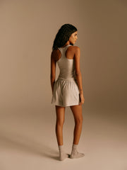 Modal Boxer Short - Light Grey Melange