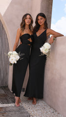Ziah Maxi Dress - Black