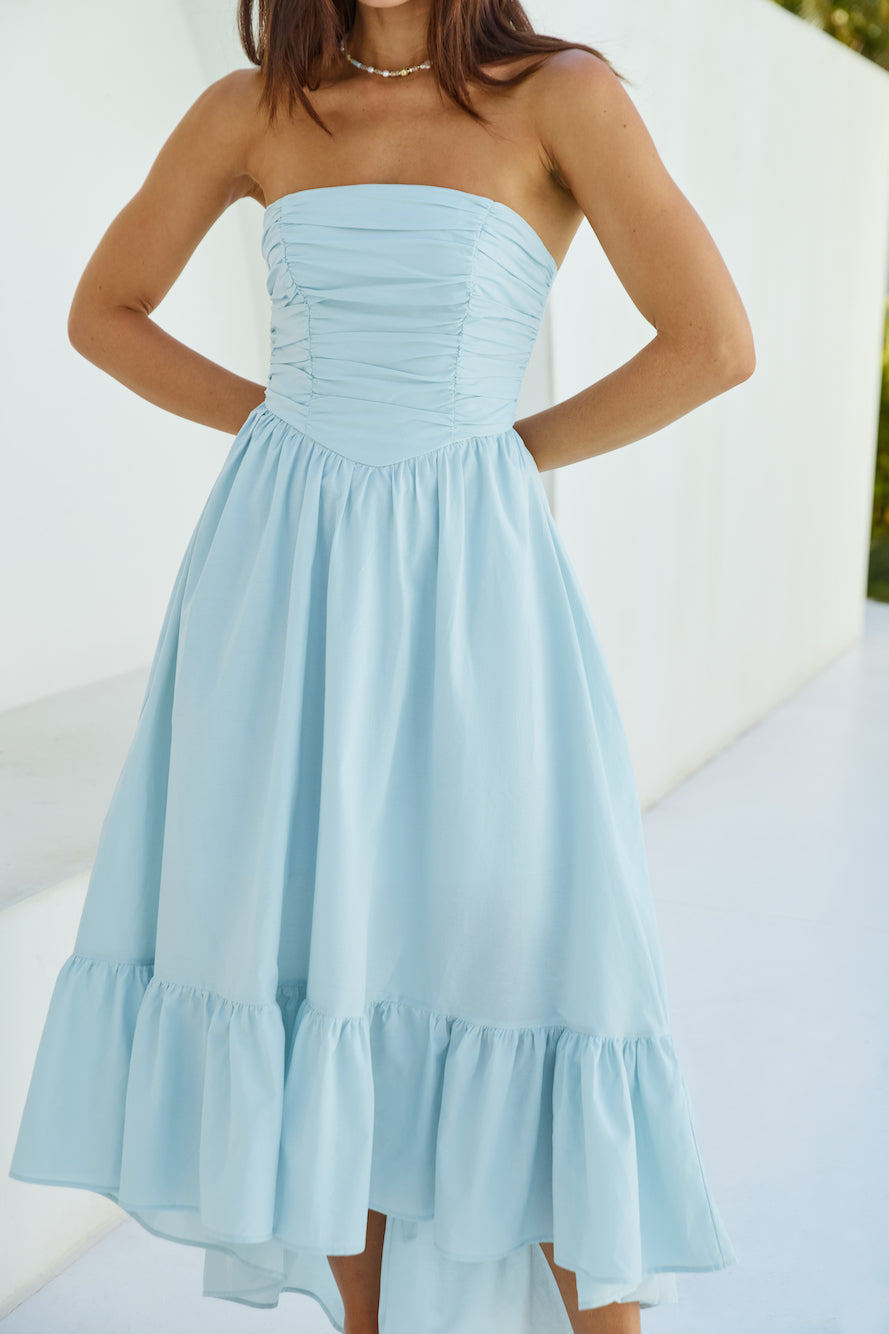 Love In The Summer Maxi Dress Blue