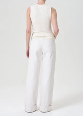 Dame High Rise Wide Leg in Fortune Cookie