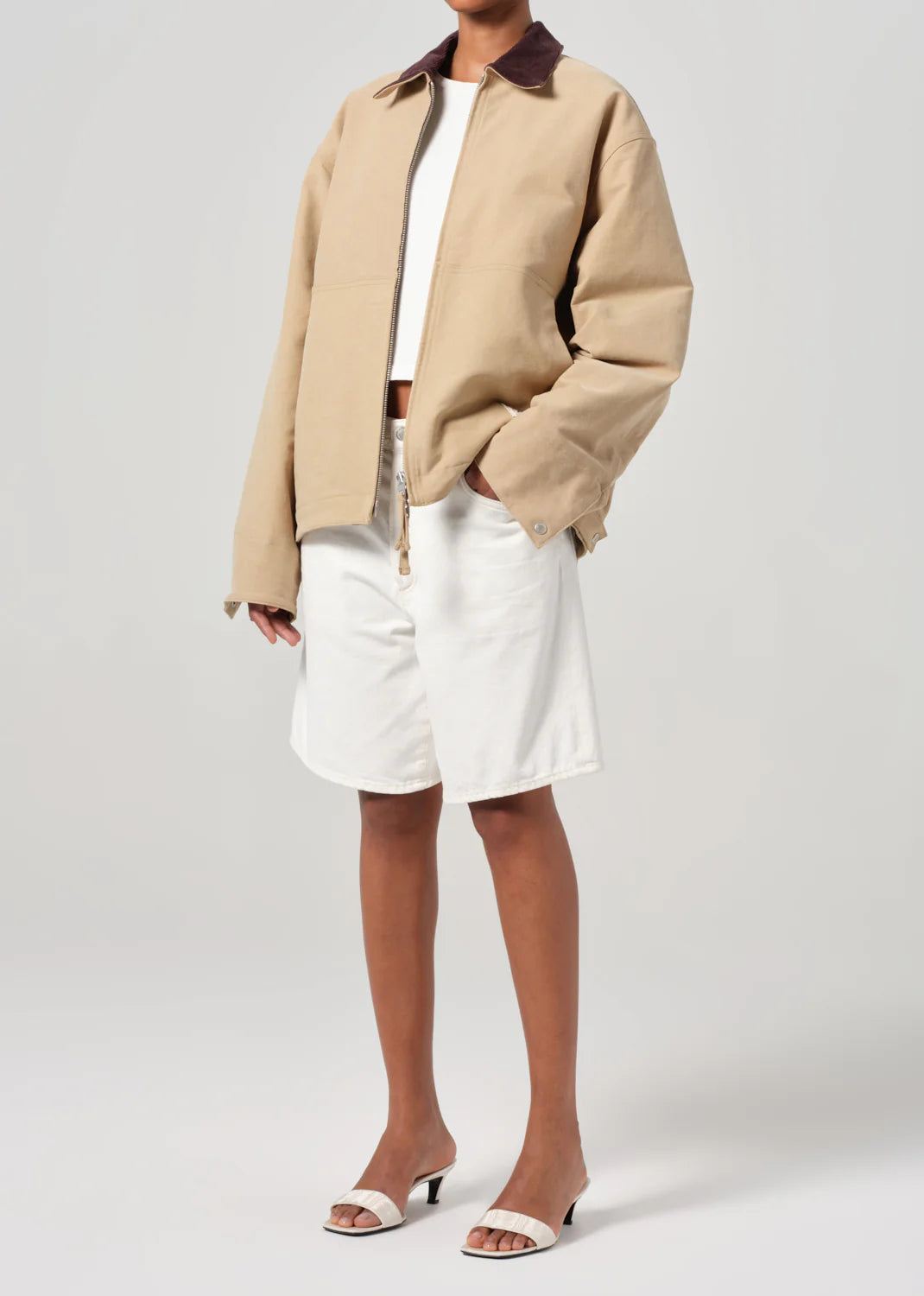 AGOLDE / RSVP District Work Jacket in Khaki