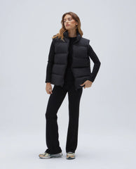 Padded Oversized Gilet - Black