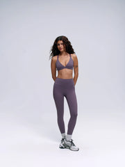 Ultimate Triangle Cross Back Bra - Violet Purple