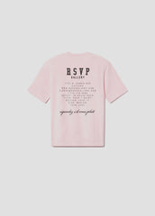 AGOLDE / RSVP Gallery S/S Tee in Pink / Black