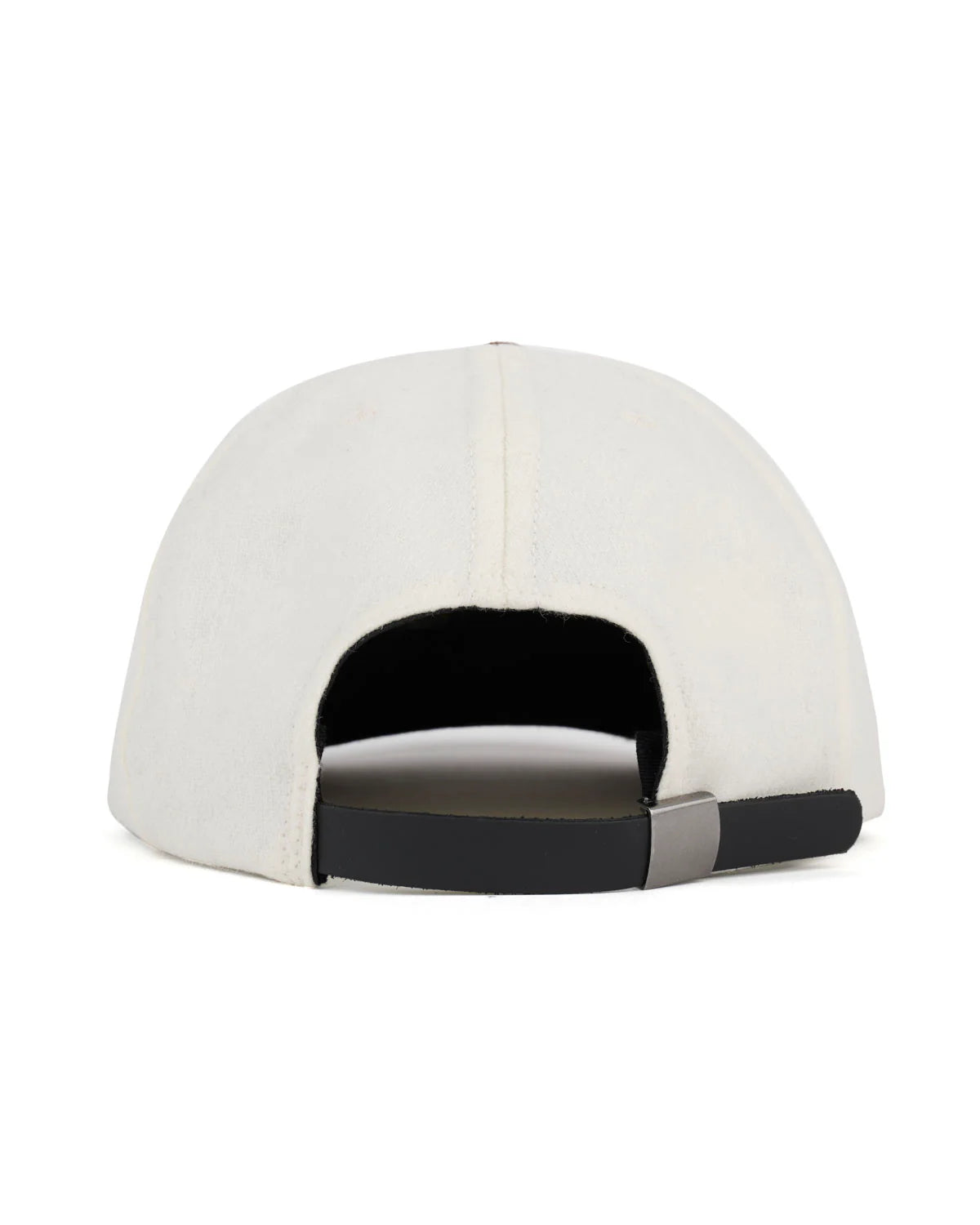 Flannel Classic Logohead 6 Panel Hat - Cream/Brown