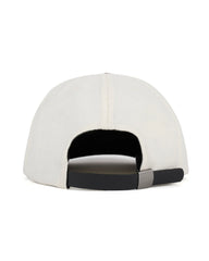 Flannel Classic Logohead 6 Panel Hat - Cream/Brown