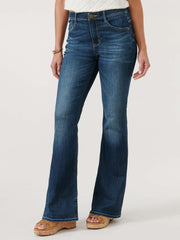 "Ab"solution® High Rise Out There Flare 34" Long Inseam Jeans