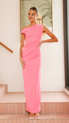 Lilah Maxi Dress - Pink