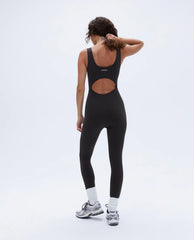 Ultimate Open Back Unitard - Coffee Bean