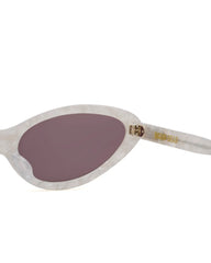 Bug Post Modern Primitive Eye Protection - Silver Pearl
