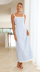 Fiora Maxi Dress - Baby Blue