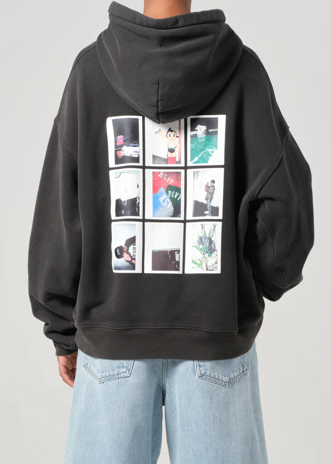 AGOLDE / RSVP Polaroid Hoodie in Marker