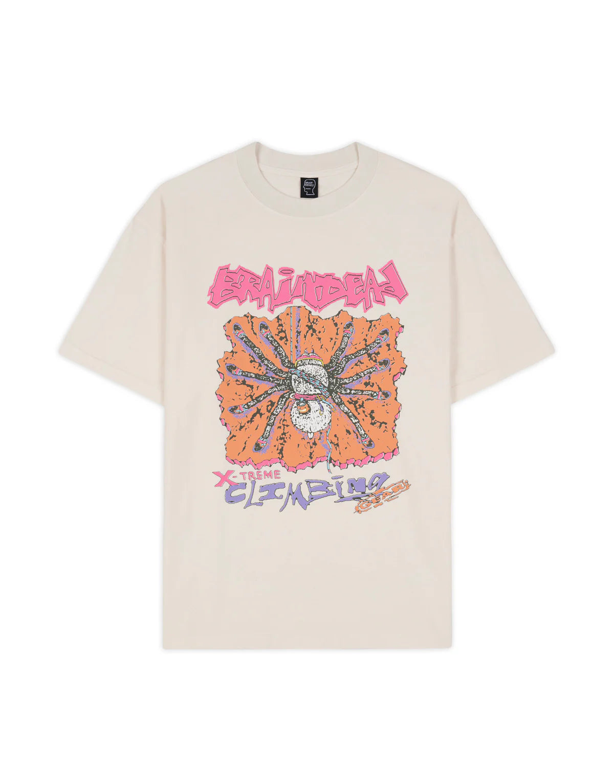 Brain Dead Equipment Climb Spider T-shirt - Natural