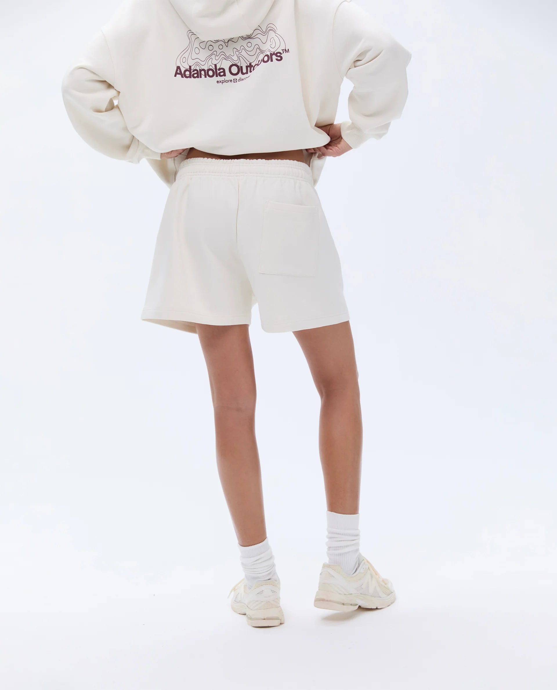Trail Sweat Shorts - Marshmallow White