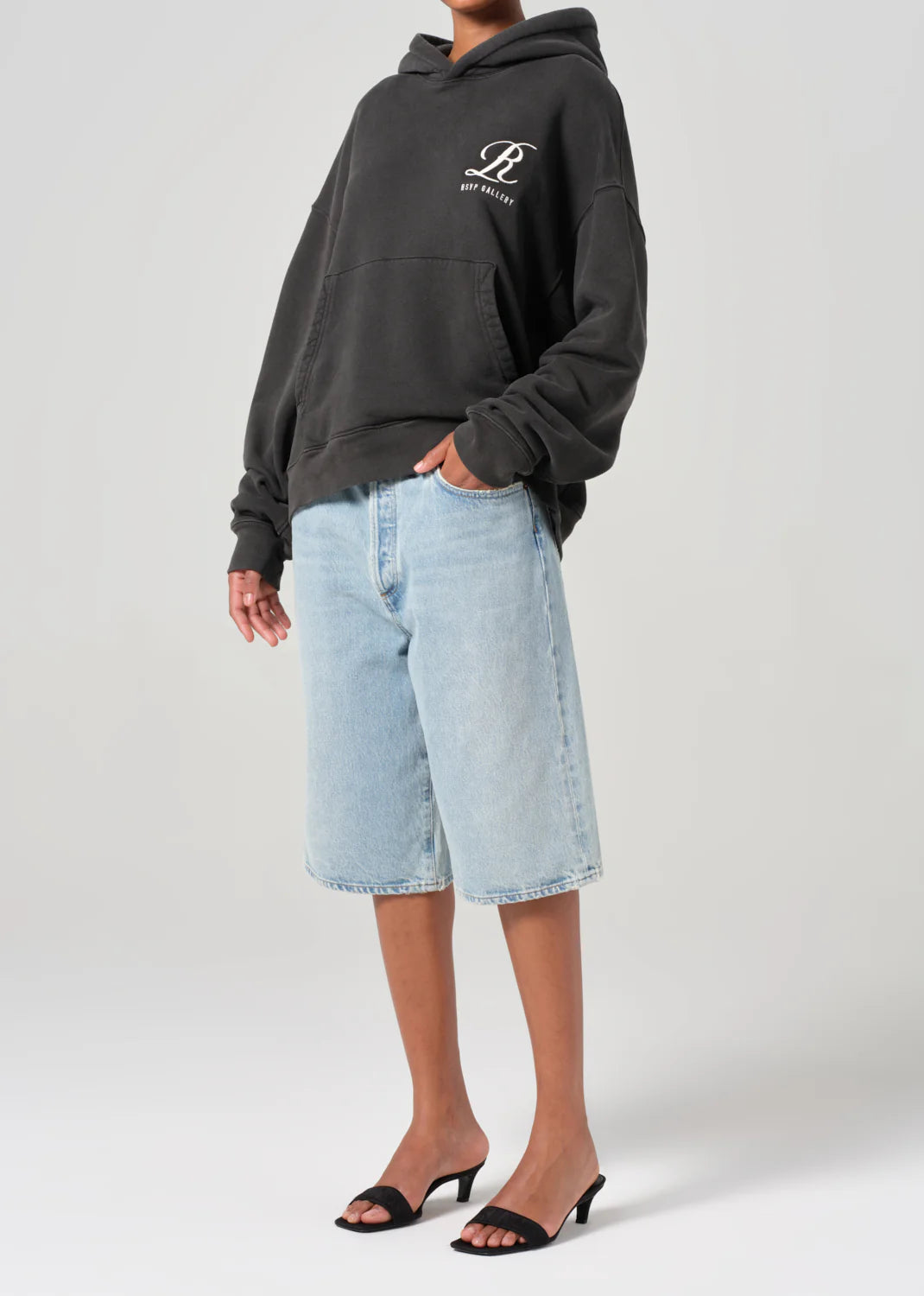 AGOLDE / RSVP Polaroid Hoodie in Marker