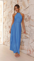 Frances Maxi Dress - Blue