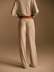 Modal Pyjama Pant - Light Grey Melange