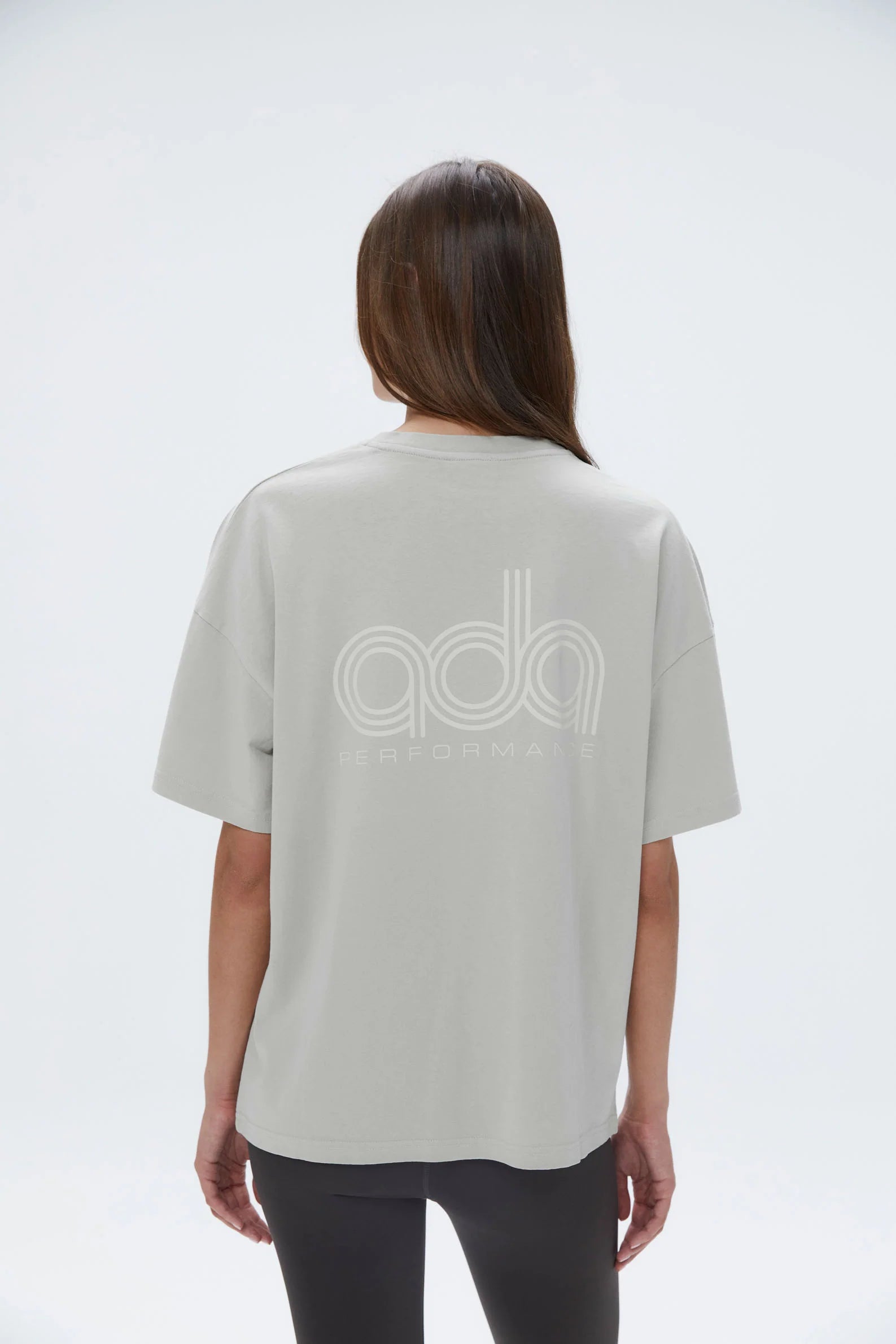 Performance Washed Short Sleeve Drop Shoulder T-shirt - Stone