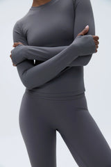 Ultimate Long Sleeve Top - Dark Grey