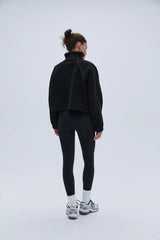 Quarter Zip Fleece - Black