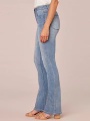 "Ab"solution® High Rise Itty Bitty Bootcut Light Blue Jeans