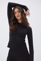 Ultimate Long Sleeve Top - Black
