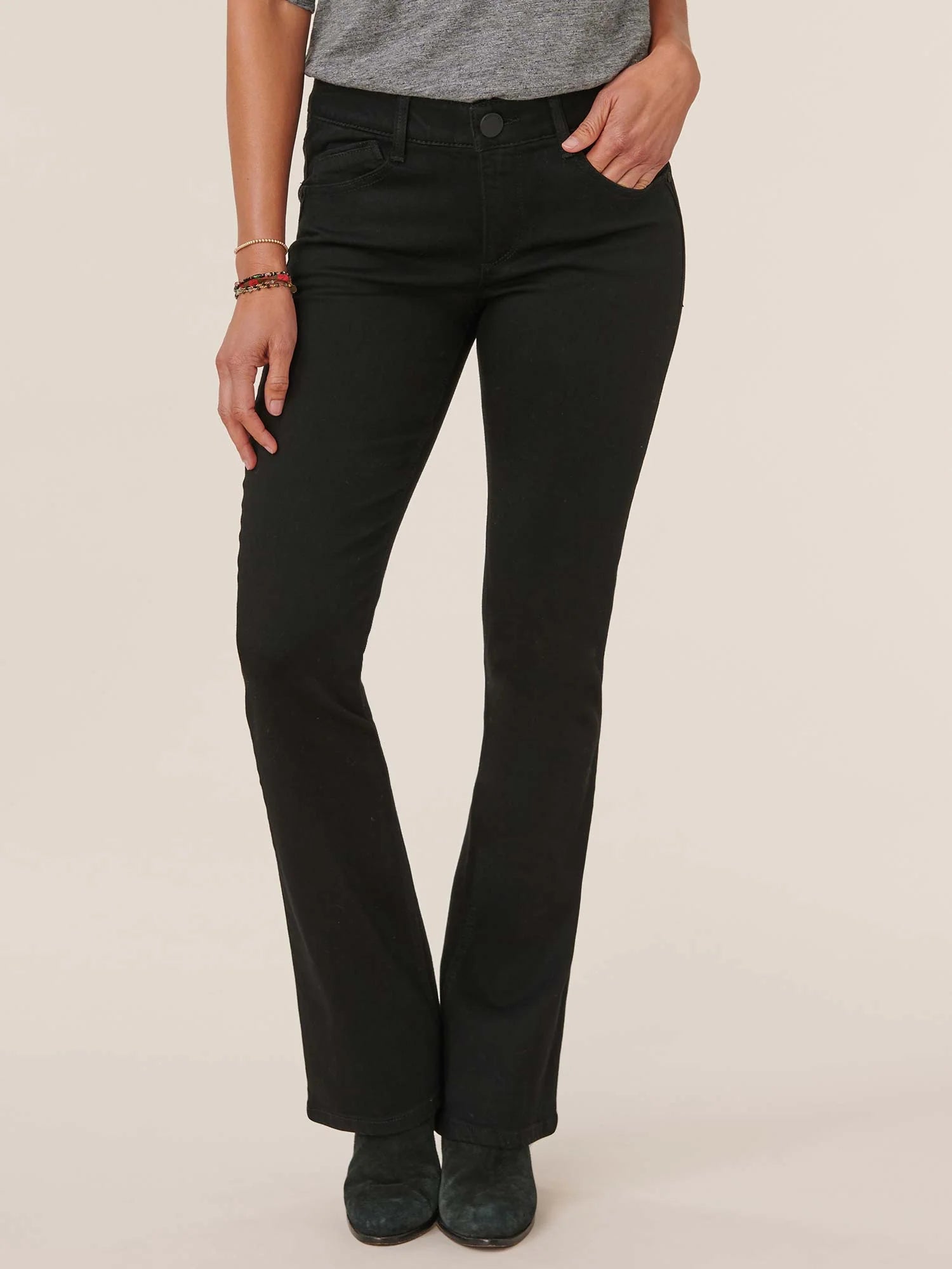 "Ab"solution® High Rise Out There Flare Jeans