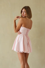 Sabrina Strapless Corset Mini Dress