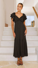 Averianna Maxi Dress - Black