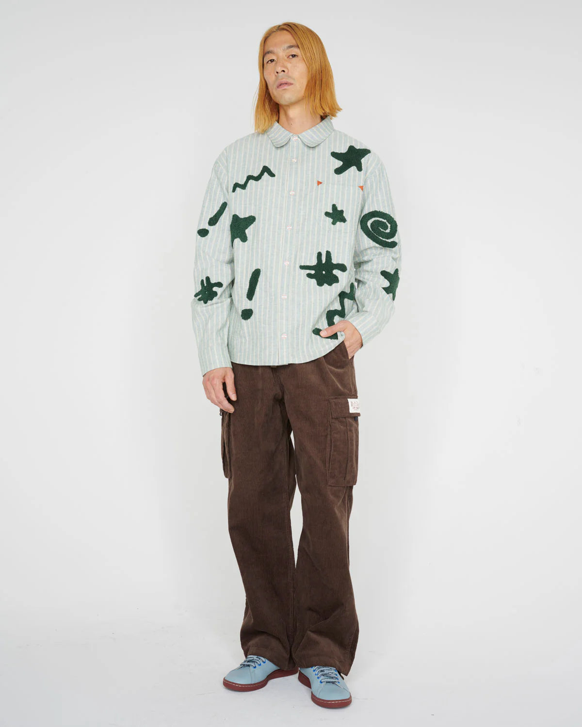 Micro Cord Flight Pant - Brown