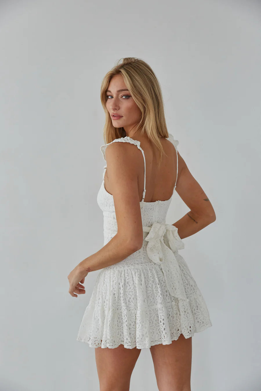 Liliana Lace Mini Dress