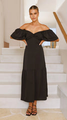 Averianna Maxi Dress - Black