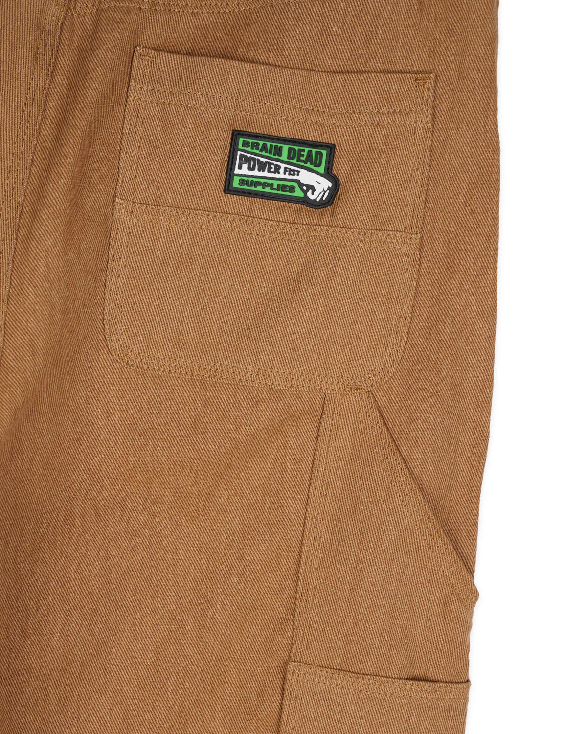 Bull Denim Double Knee Utility Pant - Brown