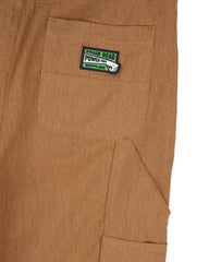 Bull Denim Double Knee Utility Pant - Brown