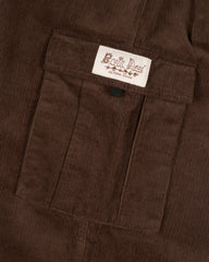Micro Cord Flight Pant - Brown