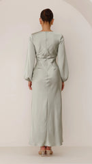 Brigitte Maxi Dress - Olive