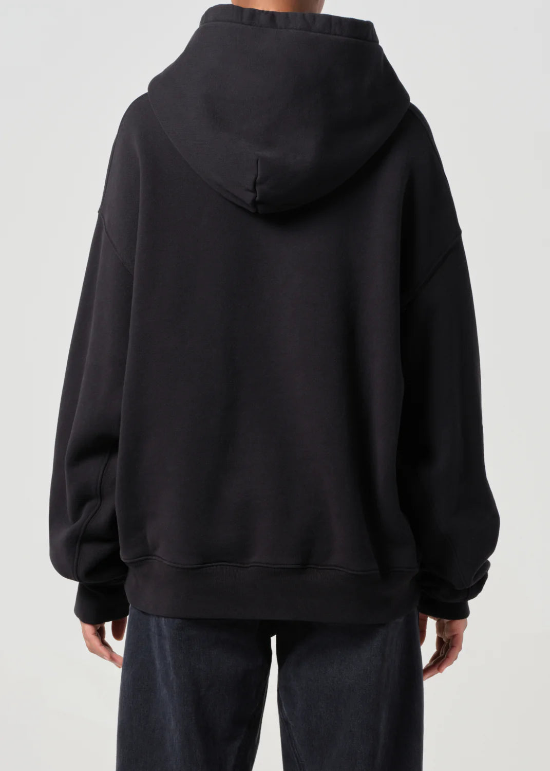 AGOLDE / RSVP Arch Logo Hoodie in Marker / Chalk