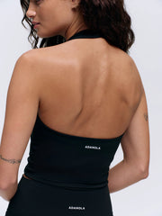 Ultimate Halter Neck Top - Black