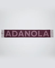 Knit Scarf - Dark Cherry