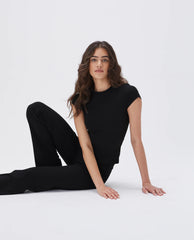 Ultimate Short Sleeve Top - Black