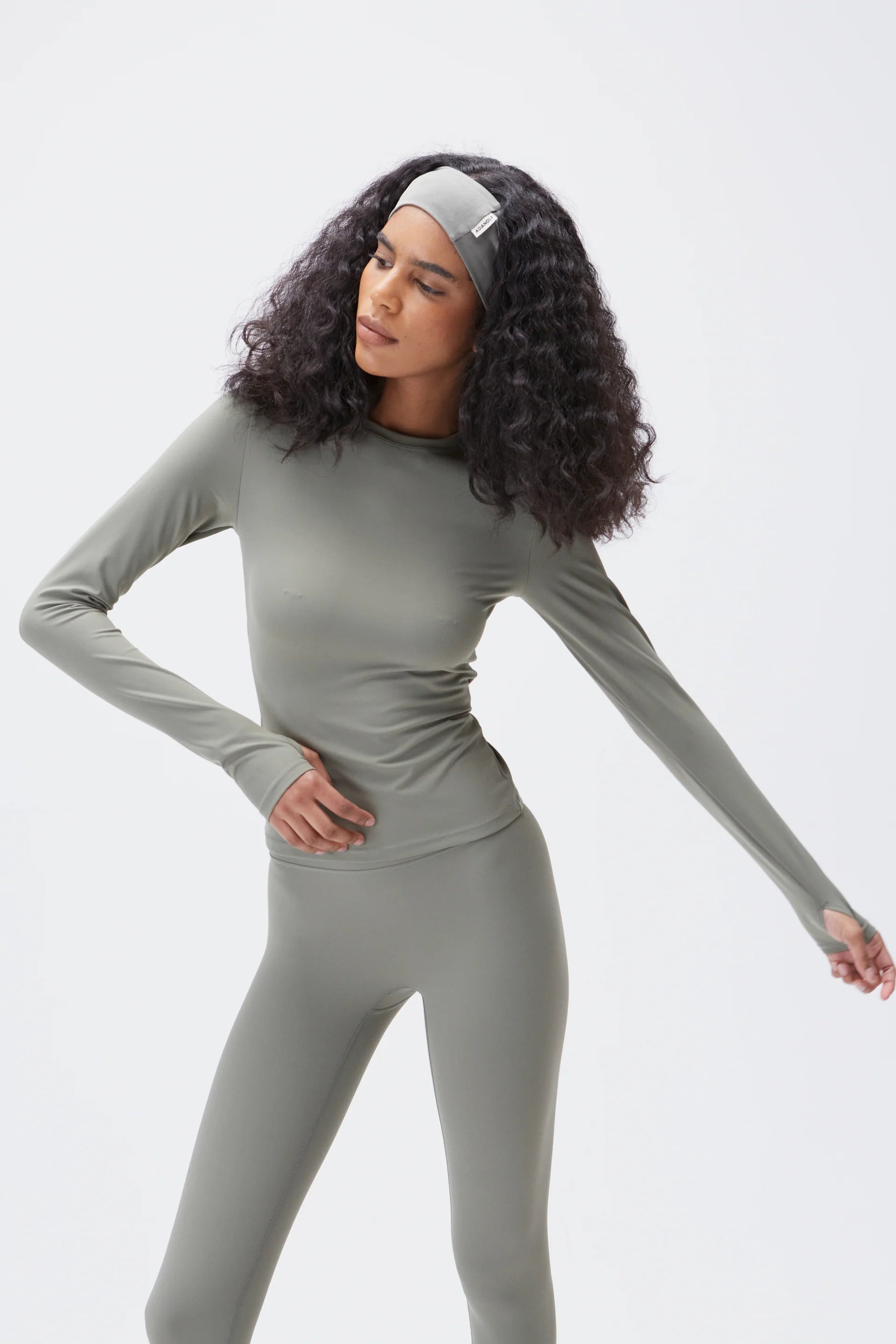 Ultimate Long Sleeve Top - Olive Green