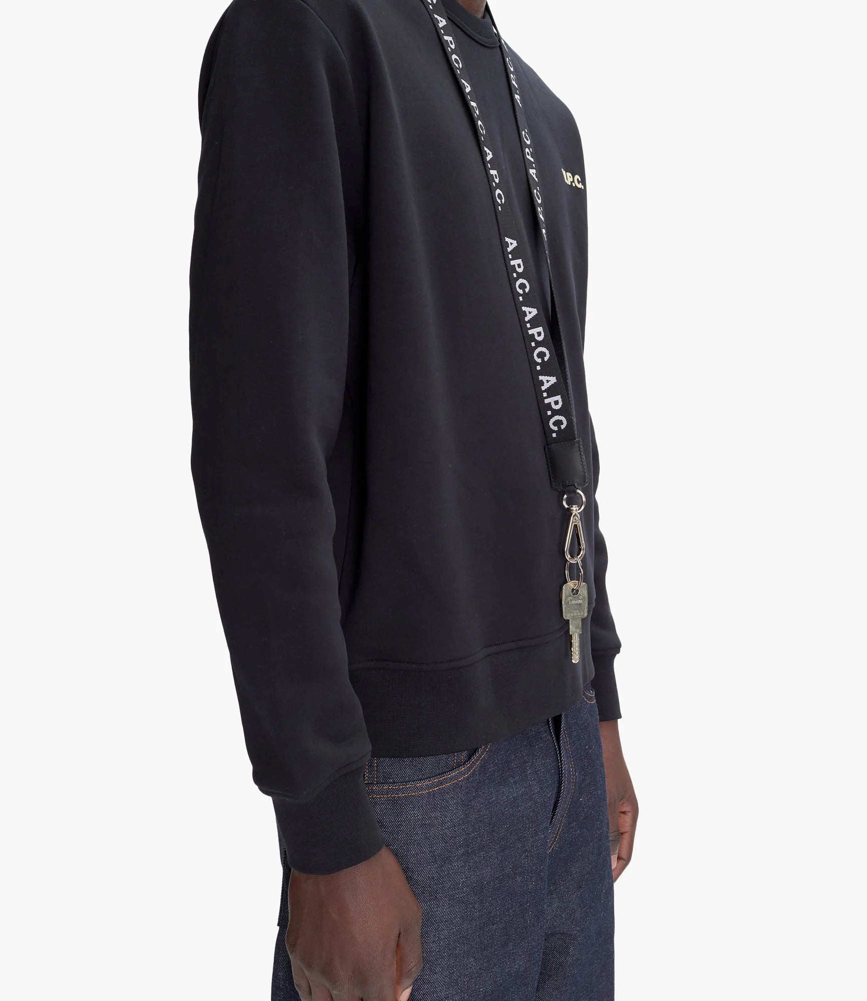 A.P.C. Jacquard neck strap